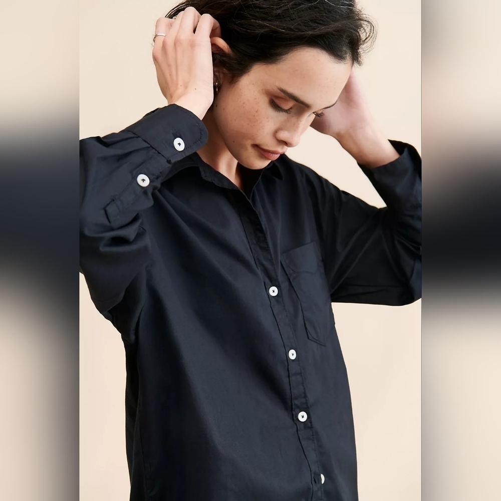 Anthropologie - Maeve The Bennet Buttondown Shirt - Small - Picture 4 of 10